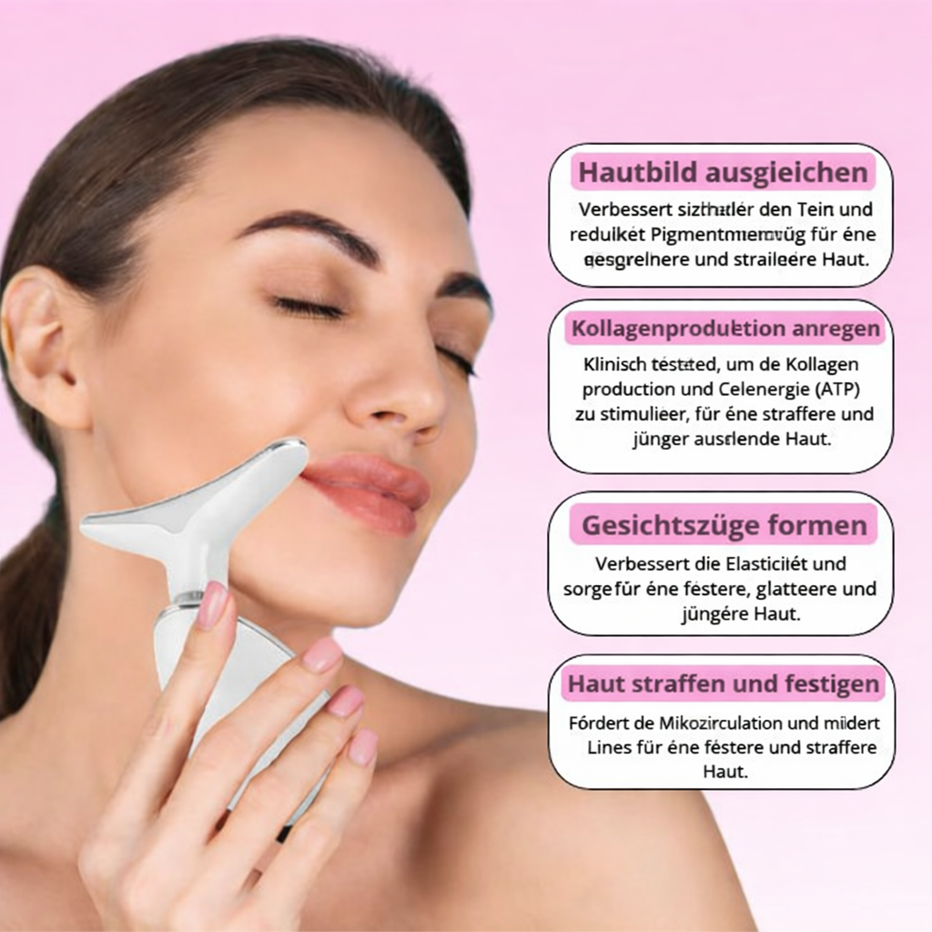 Baireta - Straffendes LED-Gesichtsmassagegerät